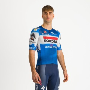 Castelli AERO RACE 7.0 Men Jersey Blue / White | MOSI93264