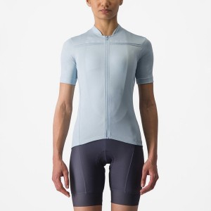 Castelli ANIMA 4 Women Jersey Blue | DVJW92457