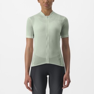 Castelli ANIMA 4 Women Jersey Green | YTSW70869