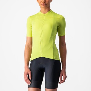 Castelli ANIMA 4 Women Jersey Light Green | IEYD85901