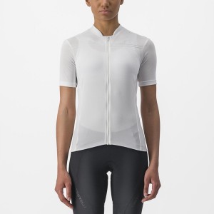 Castelli ANIMA 4 Women Jersey White | ILRG39501