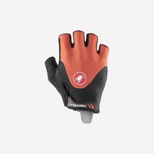 Castelli ARENBERG GEL 2 Men Gloves Red / Black | JBMF86129