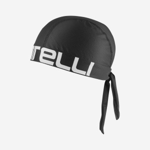 Castelli CASTELLI BANDANA Men Headwear Black / White | ANKQ29410