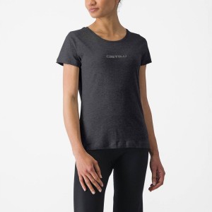 Castelli CASTELLI CLASSICO W TEE Women Casual Black | NHTO45798