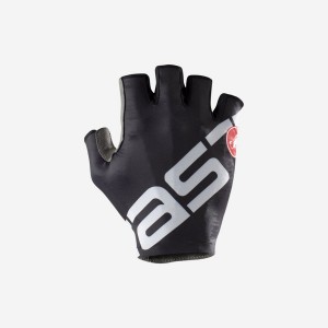 Castelli COMPETIZIONE 2 Men Gloves Black / Silver | JCQE48306