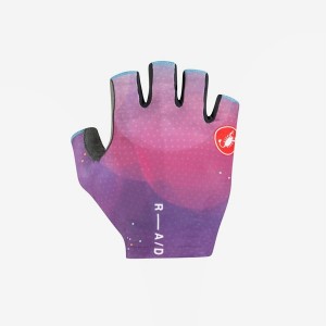 Castelli COMPETIZIONE 2 Men Gloves Multicolor Purple | IMVW51960