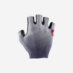 Castelli COMPETIZIONE 2 Men Gloves Silver Grey | CQRK97435