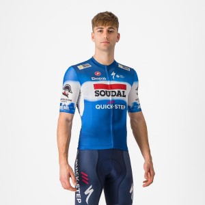 Castelli COMPETIZIONE 3 Men Jersey Blue / White | LBJF31760