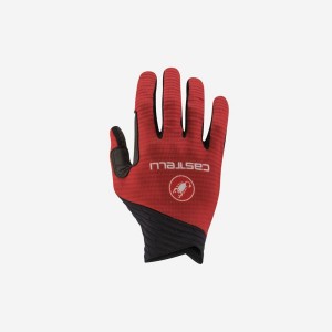 Castelli CW 6.1 UNLIMITED Men Gloves Red | KWHL86425