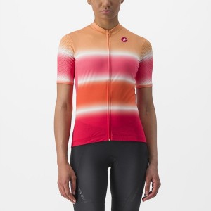 Castelli DOLCE Women Jersey Orange | SPVF87931