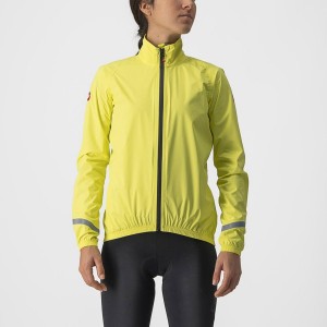 Castelli EMERGENCY 2 W RAIN Women Protection Yellow | KNXI73098