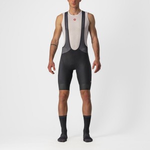 Castelli ENDURANCE 3 Men Bib Shorts Black | LWNV40876