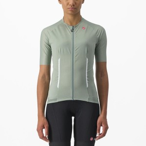 Castelli ENDURANCE W Women Jersey Green | XFLH85437