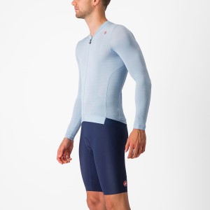 Castelli ESPRESSO LS Men Jersey Blue / Blue | LZTM82901