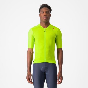 Castelli ESPRESSO Men Jersey Light Green / Deep Green | QEDG45230