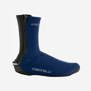 Castelli ESPRESSO Men Shoecovers Blue | RBHM96740