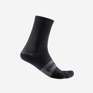 Castelli ESPRESSO W 12 Women Socks Black | OXHU36217