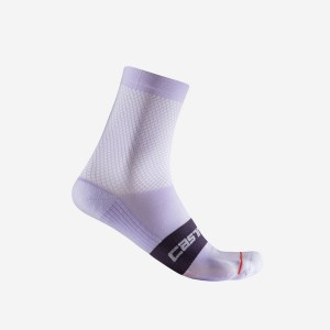 Castelli ESPRESSO W 12 Women Socks Purple | NPYA20854