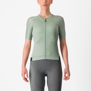 Castelli ESPRESSO W Women Jersey Green / Deep Green | FZUI37042