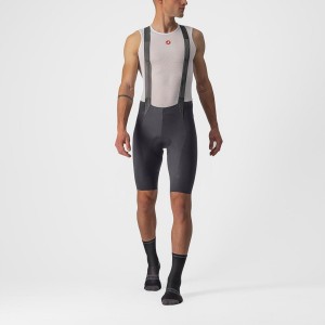 Castelli FREE AERO RC Men Bib Shorts Dark Grey | JSVK71950