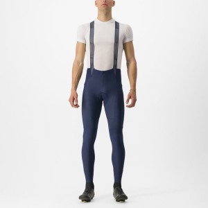 Castelli FREE AERO RC Men Bib Tights Blue | FVOT40136