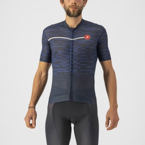 Castelli INSIDER Men Jersey Blue | NHJQ70925