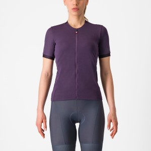 Castelli LIBERA Women Jersey Purple | MBLU97586