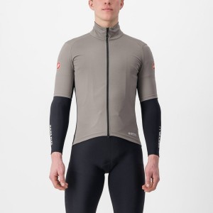 Castelli PERFETTO RoS 2 WIND Men Jackets Grey | VRON16794