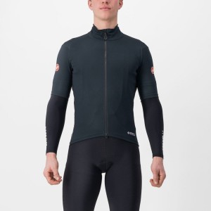 Castelli PERFETTO RoS 2 WIND Men Jackets Black | YBCK19287