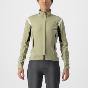 Castelli PERFETTO RoS 2 W Women Jackets Green | BUJY94785