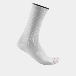 Castelli PREMIO 18 Men Socks White | UJZX29417