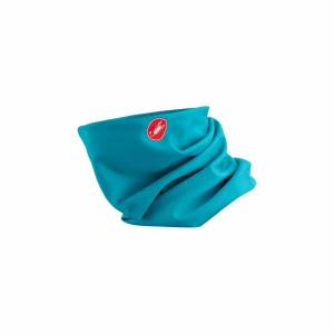 Castelli PRO THERMAL W HEADTHINGY Women Headwear Turquoise Blue | PGDR62785