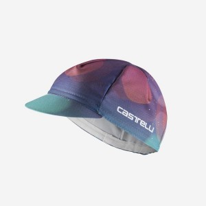 Castelli R-A/D Men Cap Multicolor Purple | ZOVA87520