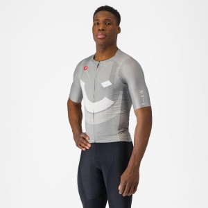 Castelli R-A/D Men Jersey Multicolor Grey | SJQO70461