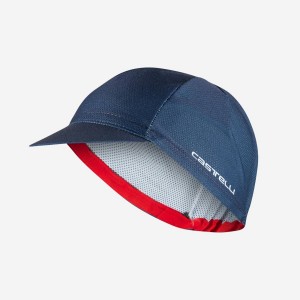 Castelli ROSSO CORSA 2 Men Cap Blue | ZSOU01632