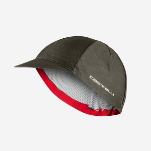 Castelli ROSSO CORSA 2 Men Cap Deep Green | GNLF60734