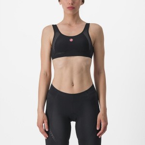 Castelli ROSSO CORSA BRA Women Base Layer Black | UPLT74085