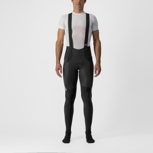 Castelli SORPASSO RoS Men Bib Tights Black / Silver | GARW18543