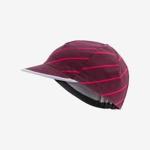 Castelli SPEED STRADA Men Cap Burgundy | PORS18564