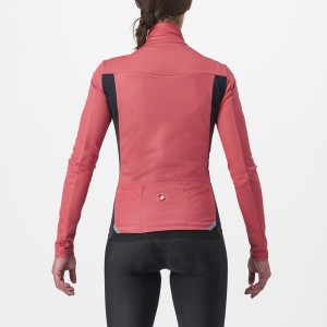 Castelli TRANSITION 2 W Women Jackets Red / Black | CWBA51307