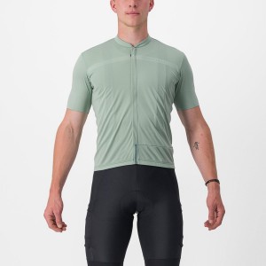 Castelli UNLIMITED ALLROAD Men Jersey Green | VWUF54806