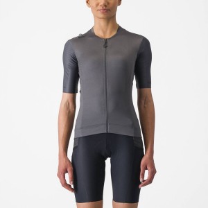 Castelli UNLIMITED PRO W Women Jersey Dark Grey | SWUN34718