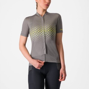 Castelli UNLIMITED SENTIERO 3 Women Jersey Grey | VTAO76312