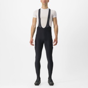 Castelli UNLIMITED TRAIL Men Bib Tights Black | RPUF13890