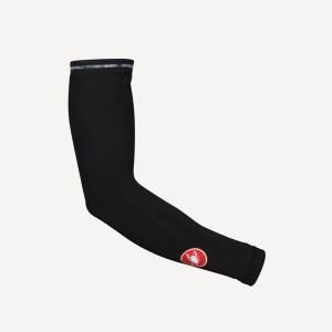 Castelli UPF 50 + LIGHT ARM SLEEVES Men Arm Warmer Black | ASQL13054