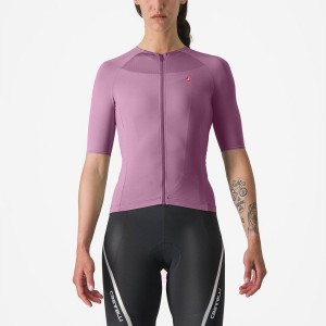 Castelli VELOCISSIMA 2 Women Jersey Deep Purple / Black | VQEH78165