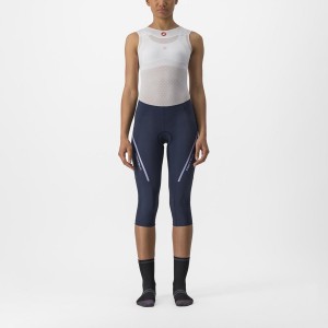 Castelli VELOCISSIMA 3 KNICKER Women Leggings Blue / Purple White | DZJB35286