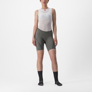 Castelli VELOCISSIMA 3 Women Shorts Grey / Dark Grey | QBXY31602