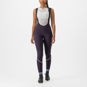 Castelli VELOCISSIMA DT Women Bib Tights Silver | UBVM26514