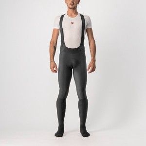 Castelli VELOCISSIMO 5 Men Bib Tights Black / Silver | YLCB32569